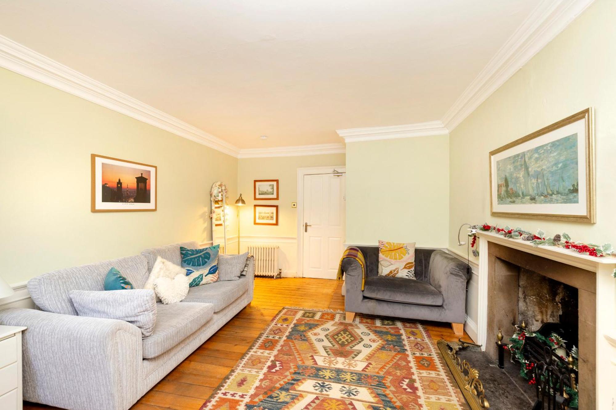 Joivy Beautiful Apartment, Private Garden, Calton Hill Edinburgh Bagian luar foto